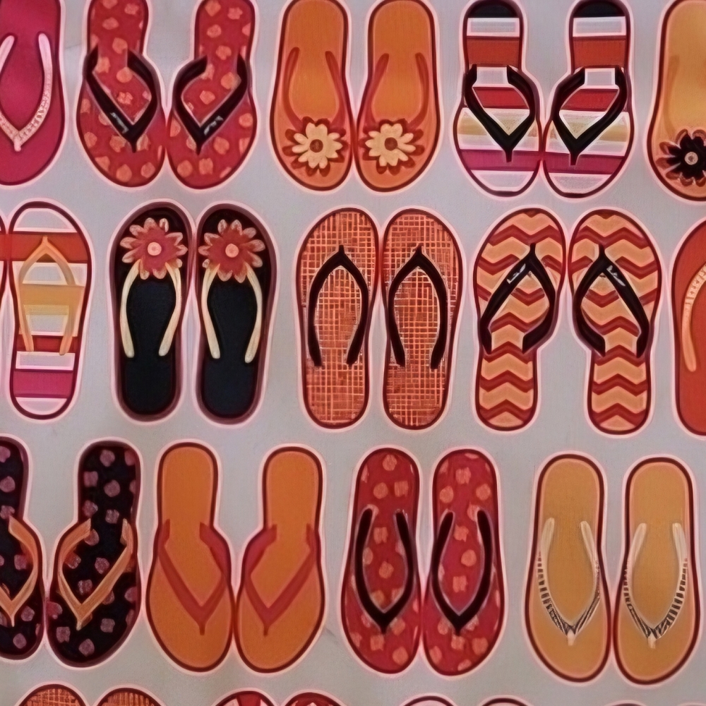 NIP Thirty-One Thermal Cinch Bag "Flip-flops"